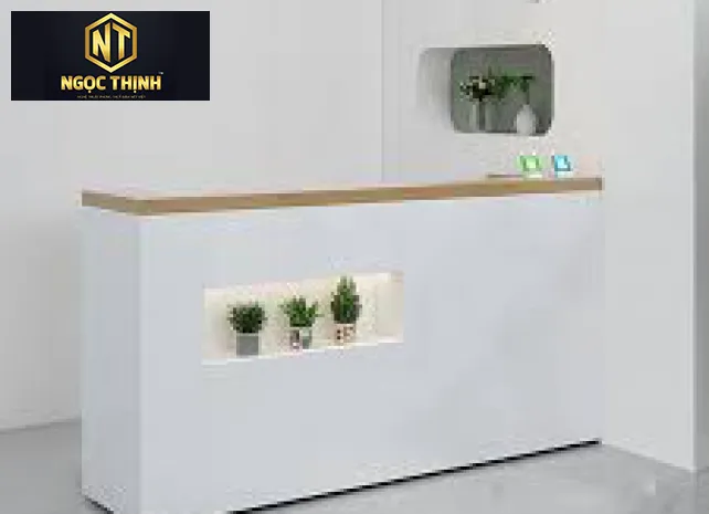 Xưởng Nội Thất Ngọc Thịnh Long Thành - Quầy thu ngân đẹp đơn giản